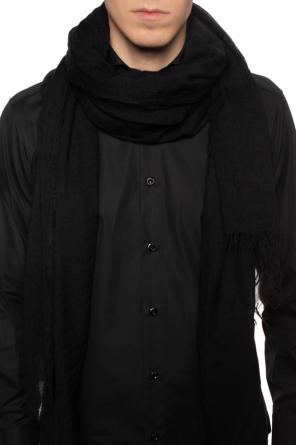 Fringed cashmere scarf, zdjęcie 2 Fringed cashmere scarf od Rick Owens